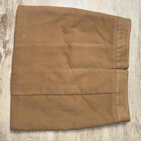 Gap Brown Academia Button Down Brown Skirt Size 0 Petite - Picture 5 of 5